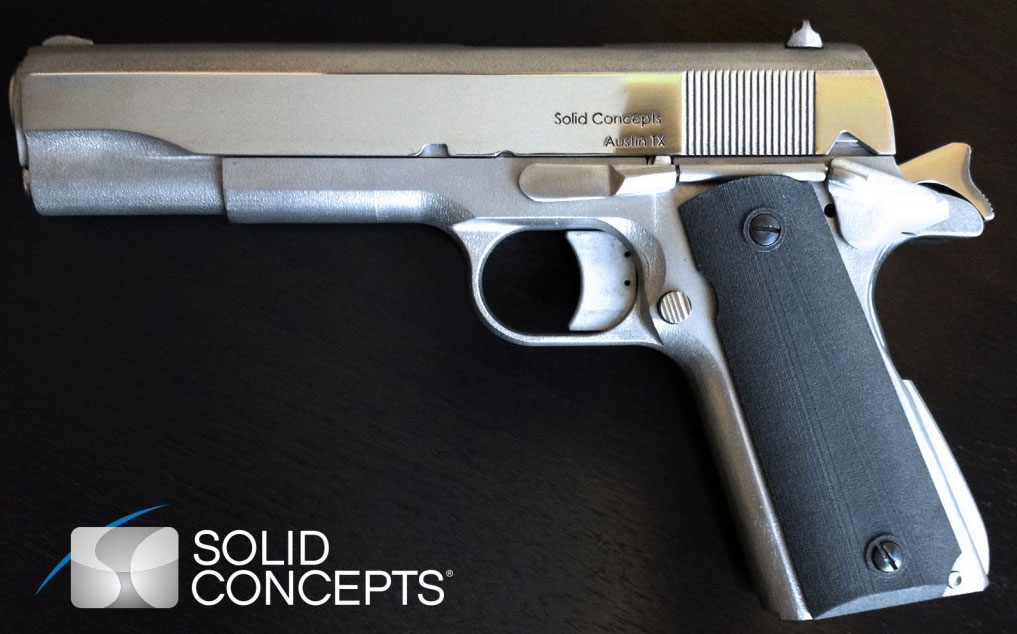 M1911-Pistole-3D-Drucker