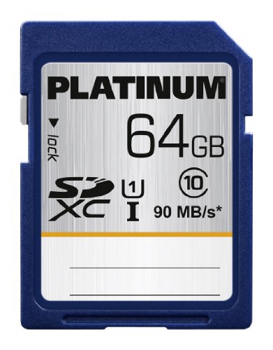 Platinum 64GB SDXC Class 10
